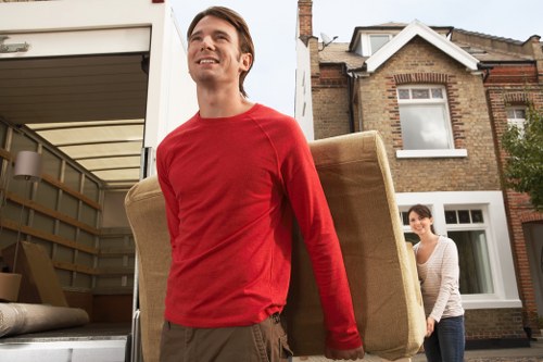 Professional handling of furniture items
