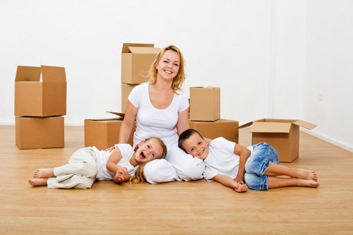 Reliable business relocation experts at work