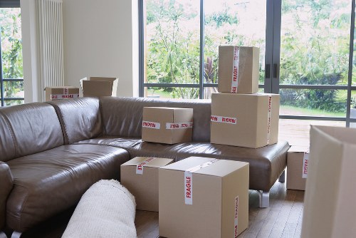 Happy customers celebrating a smooth house move